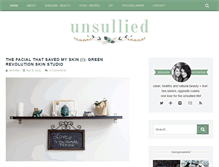 Tablet Screenshot of getunsullied.com
